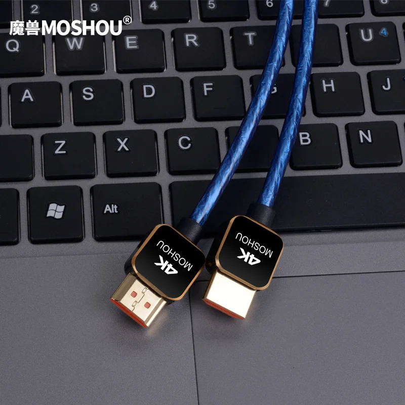 MOSHOU профессиональный в энтузиасте HDMI 2,0 кабель 4 k@ 60Hz HDMI 2,0 кабель 18Gbs высокое качество посеребренный сердечник 2 м 5 м HDMI 2.0a
