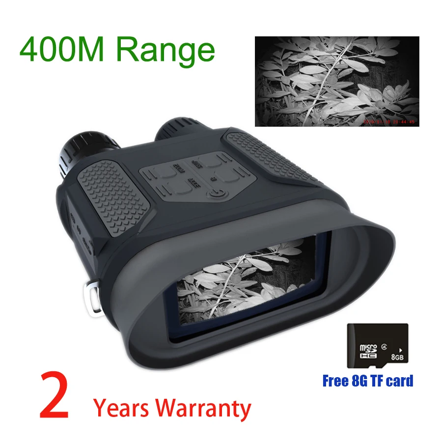 US $149.95 Nv400b 400m Range Ir Night Vision Goggles Wg400b Night Hunting Nv Binoculars With Video And Picture Nv Riflescope For Hunter