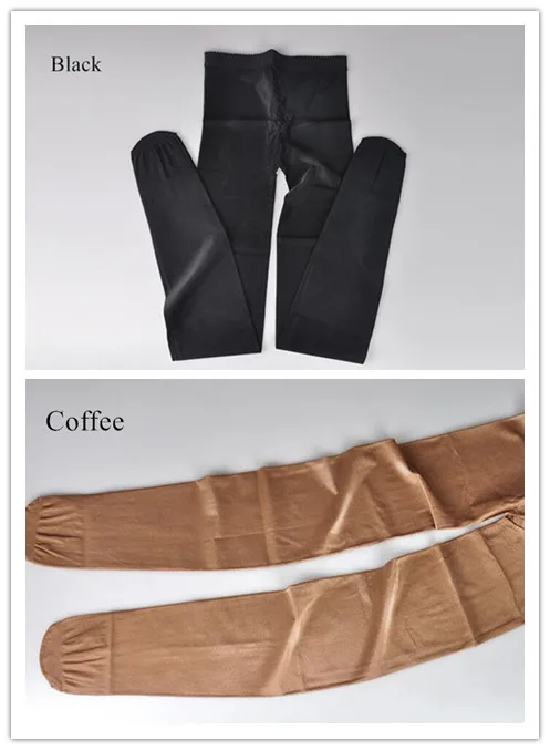1 Black 1 Coffee 2 пар/упак. 100D сексуальные носки с рисунками шейпинга, масляные носки, блестящие чулки, колготки для танцевальных шоу, колготки, кофейные, телесные, черные - Цвет: 1 Black 1 Coffee