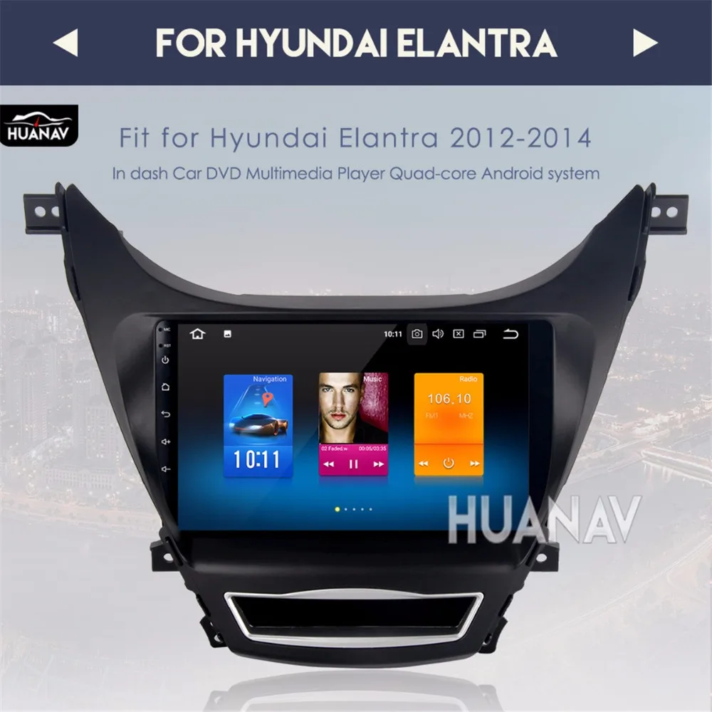 Автомобильное радио GPS навигация для Hyundai Elantra 2012 2014 2 din автомобильное gps Авторадио
