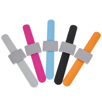 

NEW 5 Colors Adjustable Magnetic Self Adhesive Wrist Band For Salon Hairstyling Clip Clamp Holder Bracelet Magnetic Plate