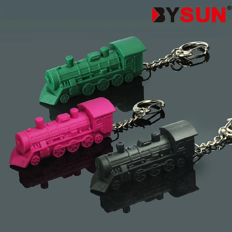 Keyring Keychain Quality Metal Cool Gift Train Toy Train Locomotive