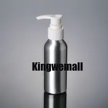 300 шт./лот Электрический алюминиевый лосьон для ухода за кожей бутылки с насосом 50 мл LC03