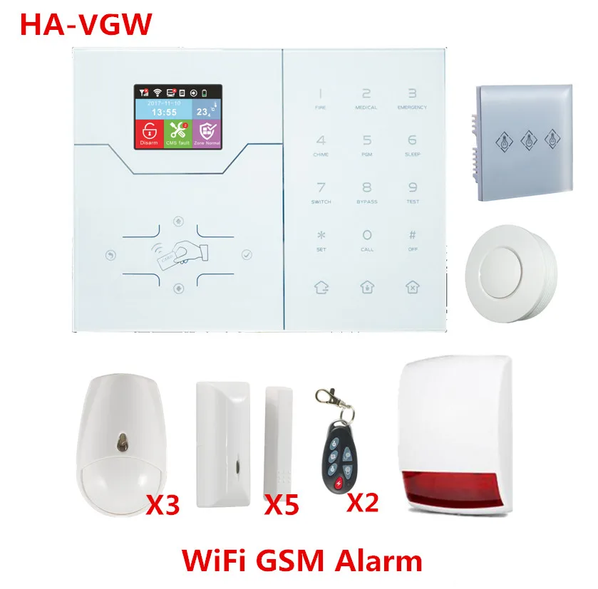 2018 New released Wifi Alarm System GSM GPRS Smart Hom Alarm System built in Temperature Sensor IP camera support 2018 New released Wifi Alarm System GSM GPRS Smart Hom Alarm System built in Temperature Sensor IP camera support