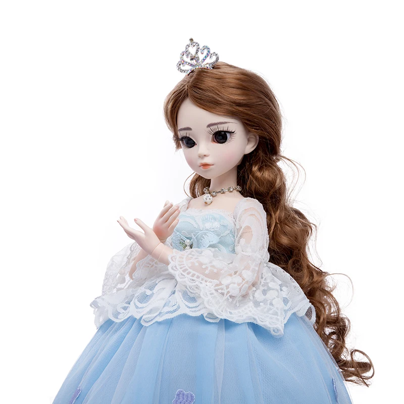 Принцесса Анна 1/3 60 см BJD SD куклы новое поступление с платьем парики Shose Hat макияж