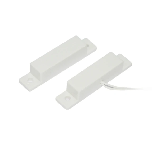 10 Pair Wired Door Window Sensor Magnetic Contact Sensor Normal Closed Wired PSTN GSM WIFI Wireless Alarm System Home Security 3