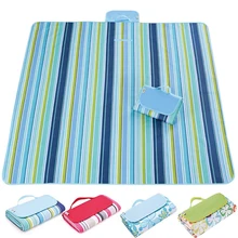 Открытый туристический коврик водонепроницаемый складной безпесочный коврик для пикника плед пляжное одеяло Детский Мультиплеер туристический коврик