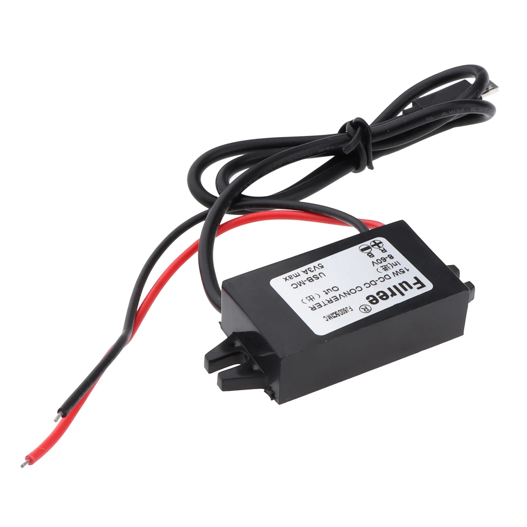 Понижающий модуль питания 8 в 60 5 В с выходом Micro USB адаптер для автомобильного