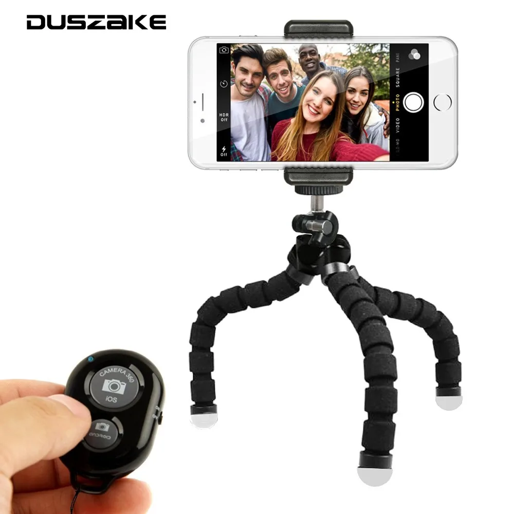 DUSZAKE P11 Gorillapod мини телефон штатив для мобильного телефона камера Телефон Штатив для телефона Gorillapod тренога для iphone аксессуары