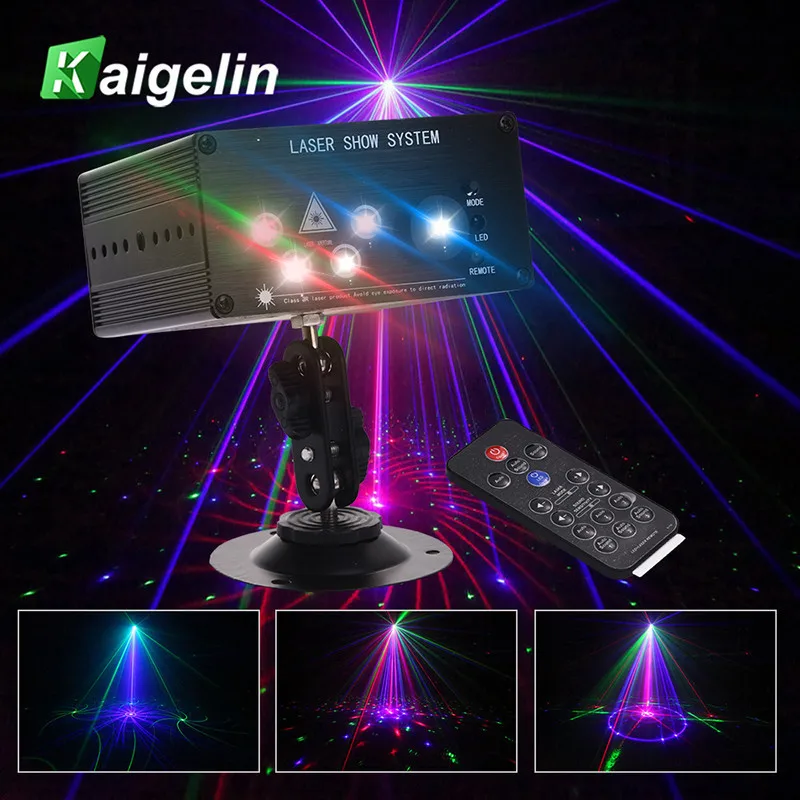 Par LED DMX дискотека свет 96/48/36 узоры RG лазерный проектор Дискотека Сценический RGB для