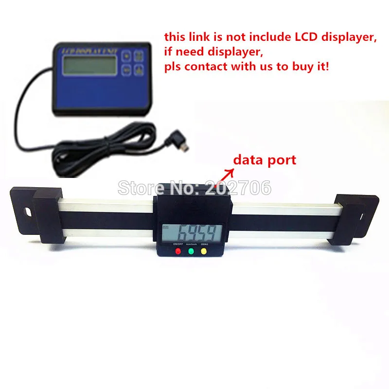 

0-150mm/6inch Aluminum Hrizontal Digital scale unit Horizontal Scale Unit digital machine scale