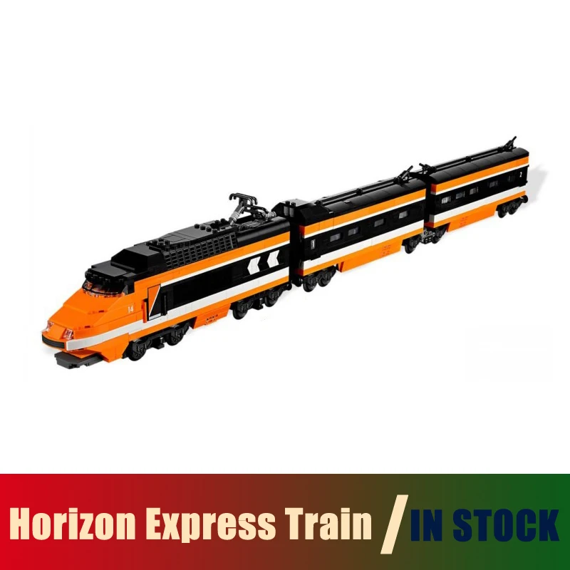 

Compatible Lego Technic creator 10233 Models Building Toy Horizon Express Train 1351pcs 21007 Building Blocks Toys & Hobbies