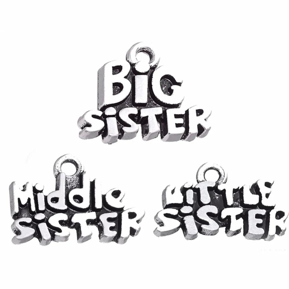 

Skyrim 10pcs DIY Jewelry Making Accessories Middle Sister&Little Sister&Big Sister Statement Charms Floating Pendants Best Gift
