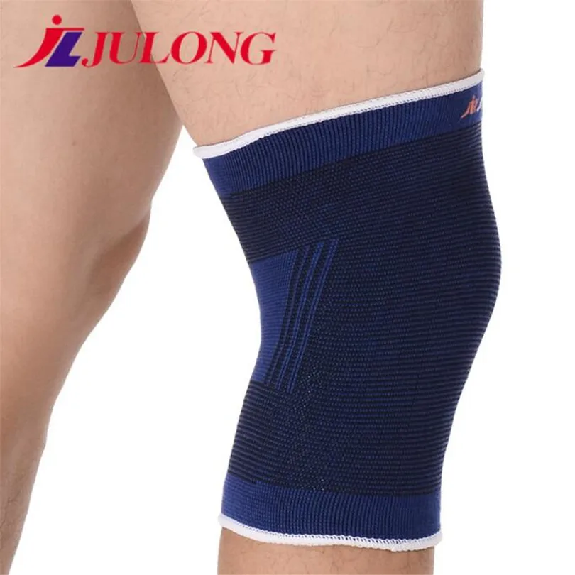 JLJULONG Knitted Blue Kneepads Protective Knee Sprain Football
