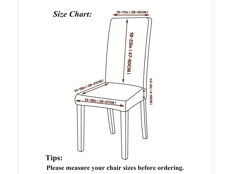 Forcheer чехлы на стулья спандекс стрейч протектор чехол кресла современный кухня сиденье