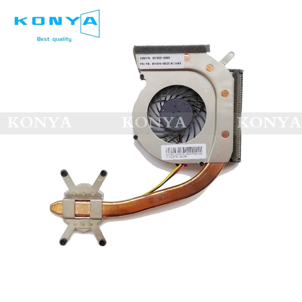 新オリジナルヒートシンクファン Cpu 冷却 60y5019 60y50 レノボ Thinkpad L412 L512 Ksbha Fans Cooling Aliexpress