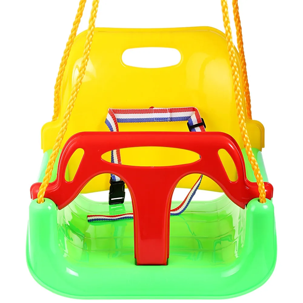 Us 56 0 30 Off 3 In 1 Multifunctional Baby Swing Hanging Basket Outdoor Sport Child Toy Children Swing Outside Funny Toy For 6 Months Kid Toy In