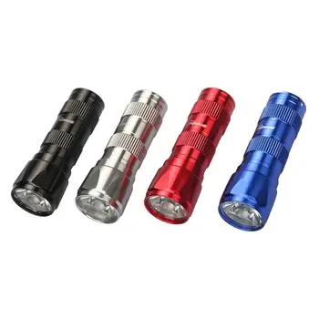 

LED Flashlight AAA Pocket Torch Powerful Tactical Mini 1 Mode Flash Light with Clip for Camping Walking Outdoor Activity 4 Color