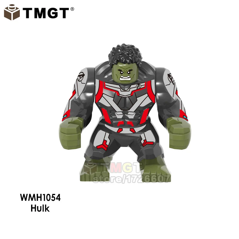 

Legoings Single Sale Big Hulk Iron Man Venom Green Lantern Kilowog Thanos Gloves Building Blocks Gifts Toys For Children