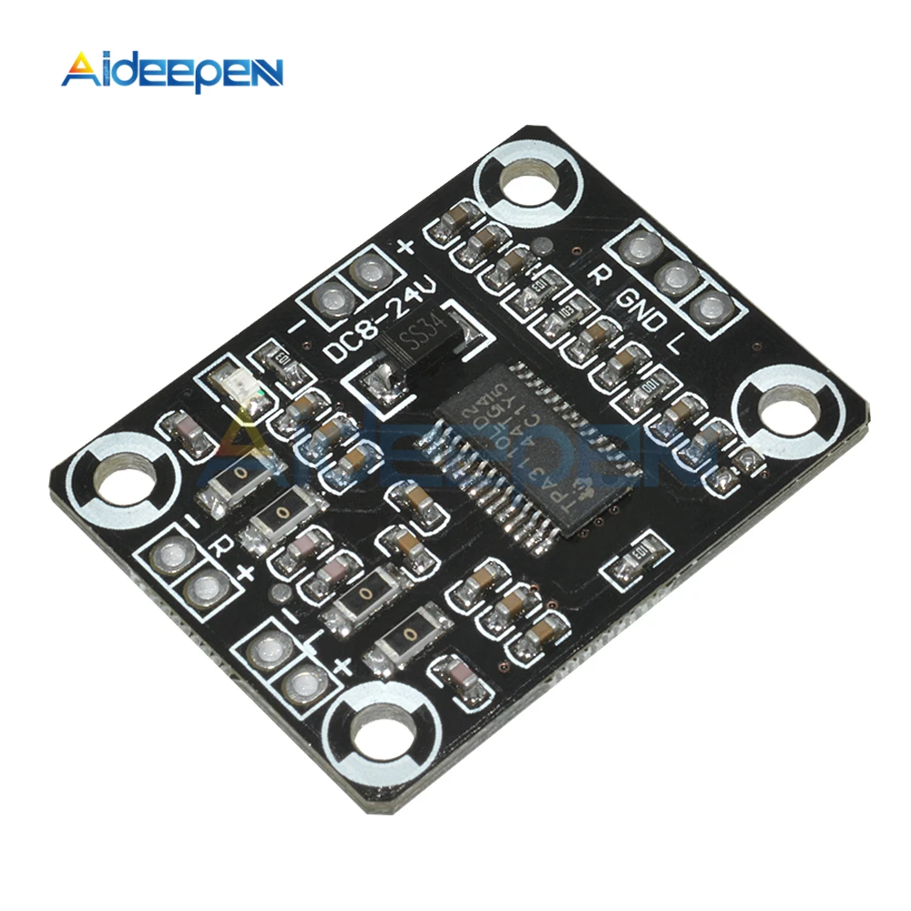 

TPA3110 Digital Audio Stereo Amplifier Board Module Mini Binaural AMP Controller 2X15W 3A for Speaker DC 12V 8-18V High Power