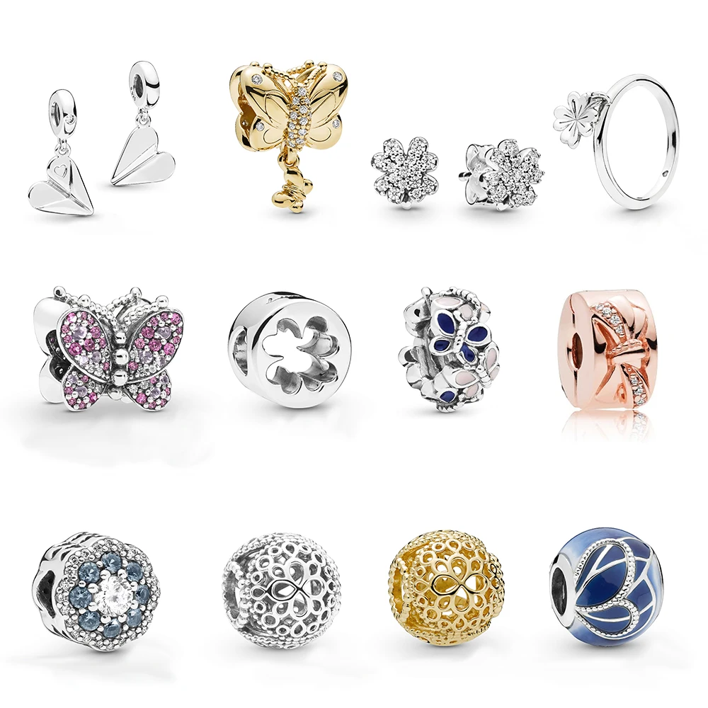 

KAKANY 925 Sterling Silver Spring New Charm Beads Suitable for Original Style Charm Bracelets Original 1:1 Fashion Jewelry