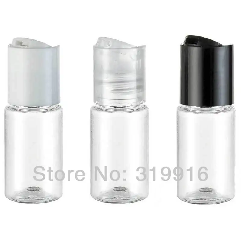 

10ml X 100 transparent small travel hotel empty PET plastic sample bottle ,Mini oil plastic vial shampoo lotion container