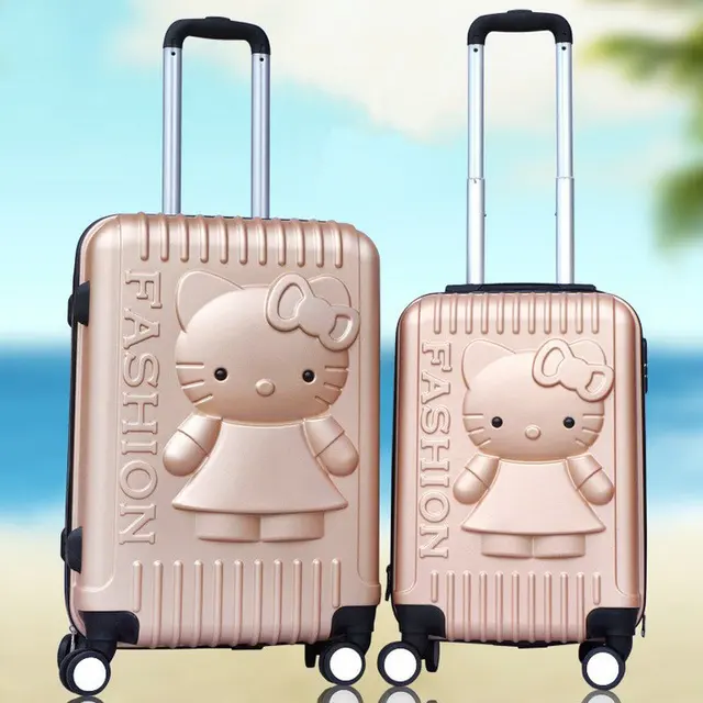Sponge Bob Square Pants Wheeled Bag 3D Trolley Travel