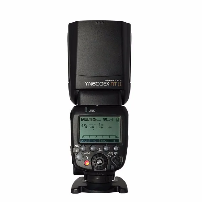 YONGNUO YN600EX-RT II Беспроводная вспышка Speedlite с оптической матрицей и TTL HSS для Canon 1200d 1100D 100OD 80D 6D 7D 5D mark IV