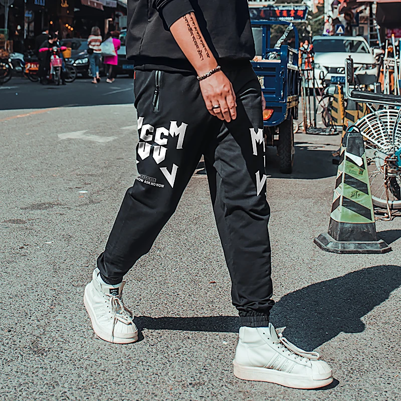 Goedkoop 2018 Plus size 8XL Lente mannen Sportscholen Broek Jogger Joggingbroek Harem Casual Broek Mannelijke