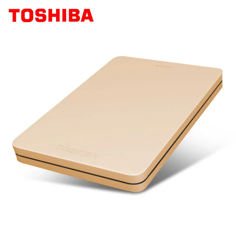 Внешний жесткий диск TOSHIBA 1 ТБ 2 1000 ГБ Гб HDD 5 дюйма USB 3 0 тонкий металлический корпус