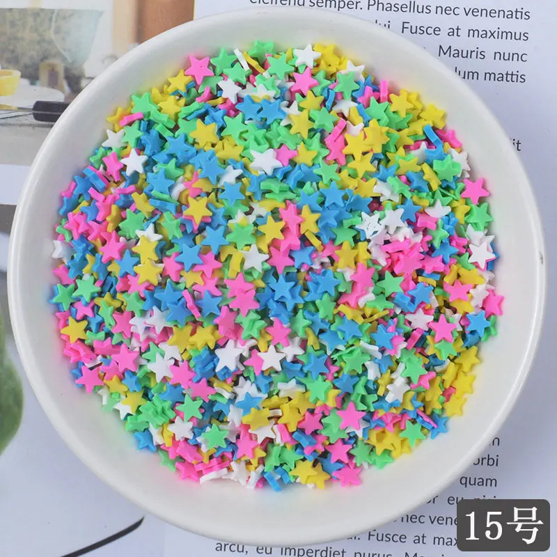 DIY 100g клейкие аксессуары глины Sprinkles украшения для слизи наполнитель поставки имитация шоколада торт десерт грязи игрушки из частей