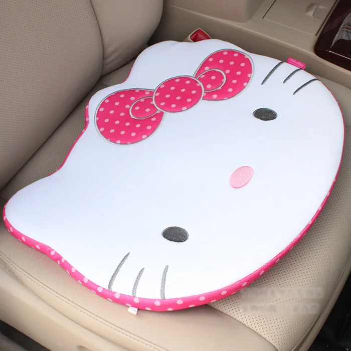 Pink-Car-Styling-Car-Seat-Covers-Interior-Accessories-Hello-Kitty-Car-Steering-Wheel-Cover-Handbrake-Gears(4)