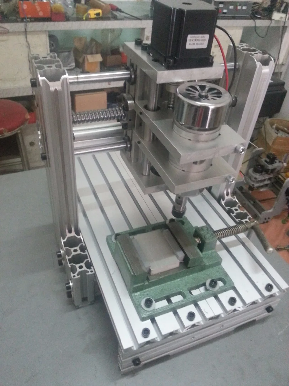 Small CNC engraving machine 2030 DIY aluminum alloy 3th axis with