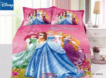 Disney Princess Bedding Set Duvet Covers Single Size For Girls Bedroom Decor 120x190cm Bed Twin Flat Sheet 2 3 Pcs Free Shipping Buy At The Price Of 25 39 In Aliexpress Com Imall Com