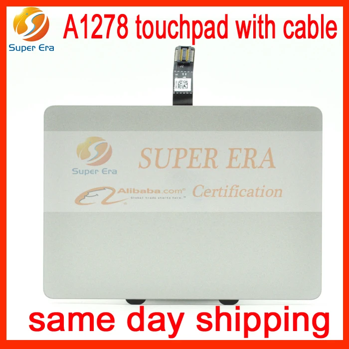 

A1278 touchpad with cable for macbook pro 13.3inch A1278 trackpad with flex cable 2009-2012year