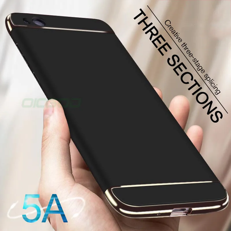 

OICGOO Luxury Hard Back Electroplate Shockproof Case For Xiaomi Redmi 5 5 Plus 5A 4X Cover Cases For Redmi 4X Note 5A Phone Case