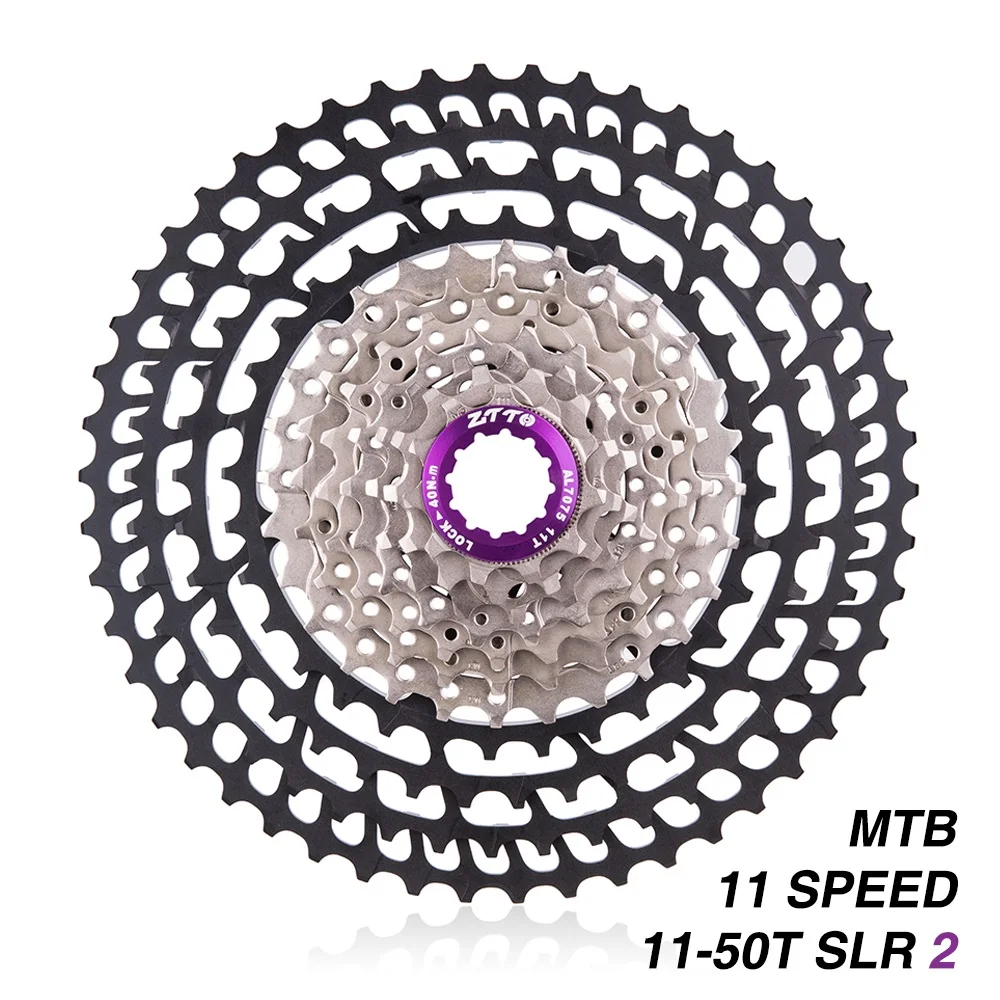 

11 Speed SLR 2 Cassette 11-50T Wide Ratio Ultralight 360g CNC Freewheel MTB Mountain Bike Bicycle Parts for sram XX1 m9000