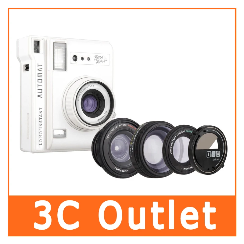 

Lomography Lomo Instant Automat li850w Bora Bora Instant Film Camera + Lenses