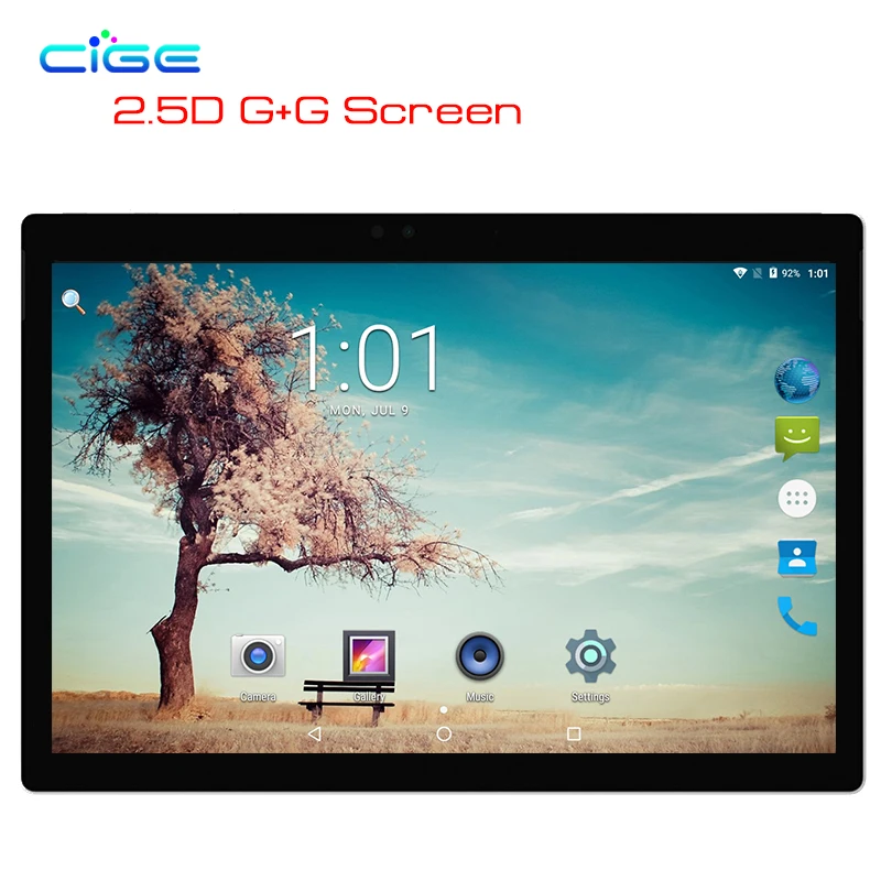 CIGE 2018 новые Бесплатная доставка 10,1 дюймов Tablet PC 4 г Octa Core 4 ГБ Оперативная память 32 ГБ 64 ГБ Встроенная память 1280*800 ips gps Android 7,0 планшет 10,1"