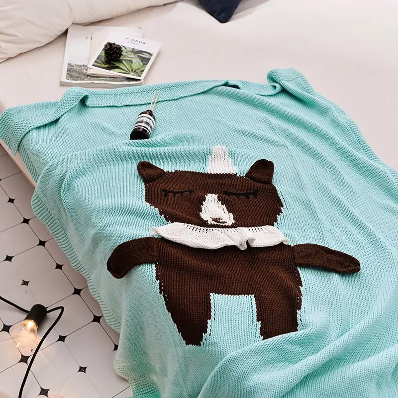 

Высококачественные хлопковые летние одеяла Hap-deer 100*130 см