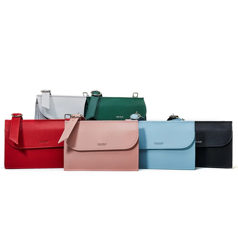 

Miyahouse Hotsale Pure Color Female Crossbody Bag Pu Leather Hasp Shoulder Bag For Ladies Daily Used Women's Messenger Bag
