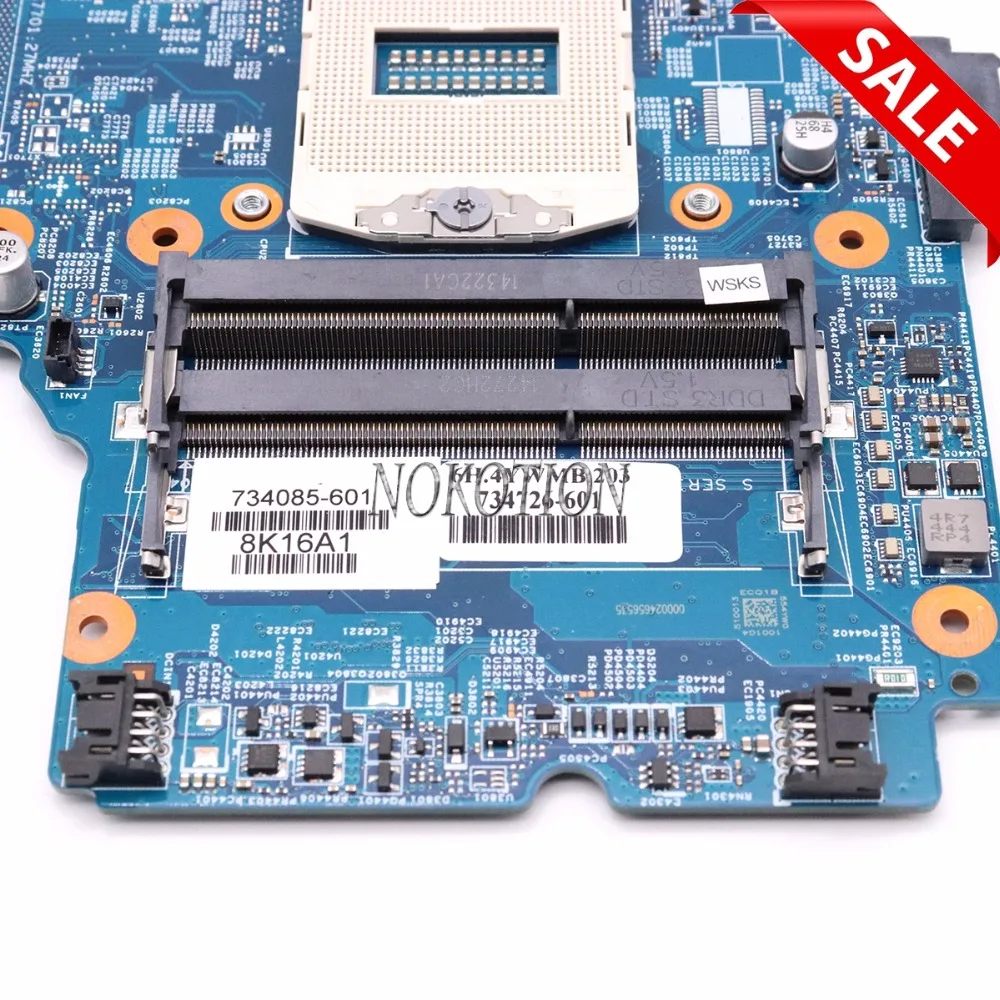 NOKOTION 48.4YW05.011 734085 501 001 материнская плата для ноутбука hp probook 450 G1 основная HM87