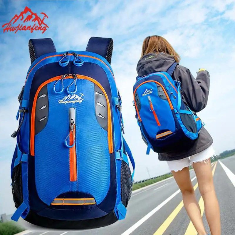 

Couple Multi-purpose Outdoor Backpack Can Put In 14 Inch Pc Women Men Leisure Travelling Should Bag Tourism Bagpack HAB057