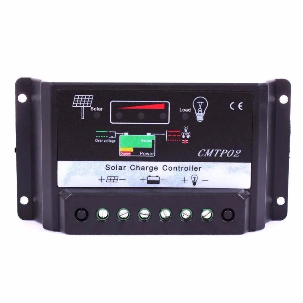 

Hot 30A PWM Solar Panel Battery Regulator Charge Controller 12V/24V Auto Switch