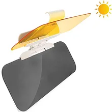 Автомобильный зеркальные защитные очки удлинитель для головок лобовое стекло 2-в-1 деневного& Ночное видение неослепляющего света для вождения, с козырьком блокиратор очки Щит YY005