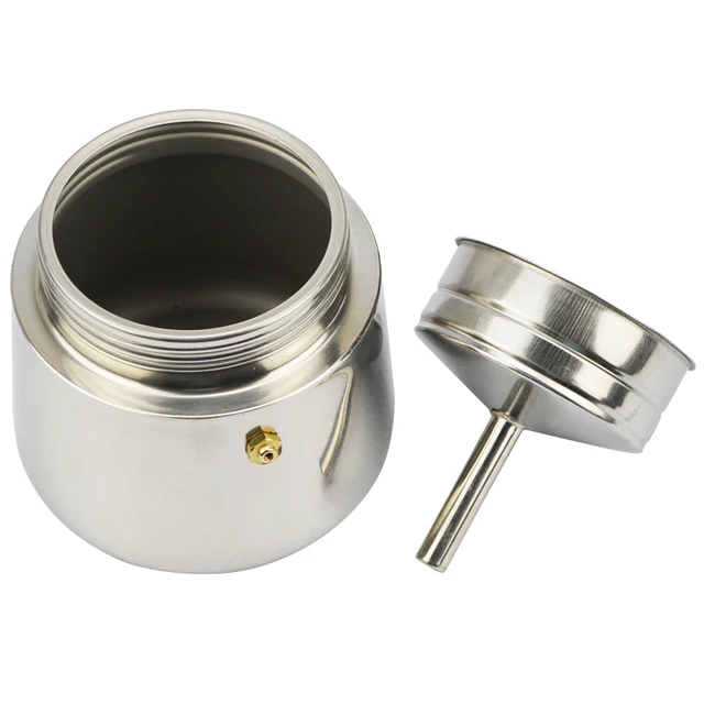 ATWFS 2/4/6/9 Cups Stainless Steel Coffee Maker Moka Pot Espresso Maker Cups Latte Percolator Stove Top Espresso Pot 5