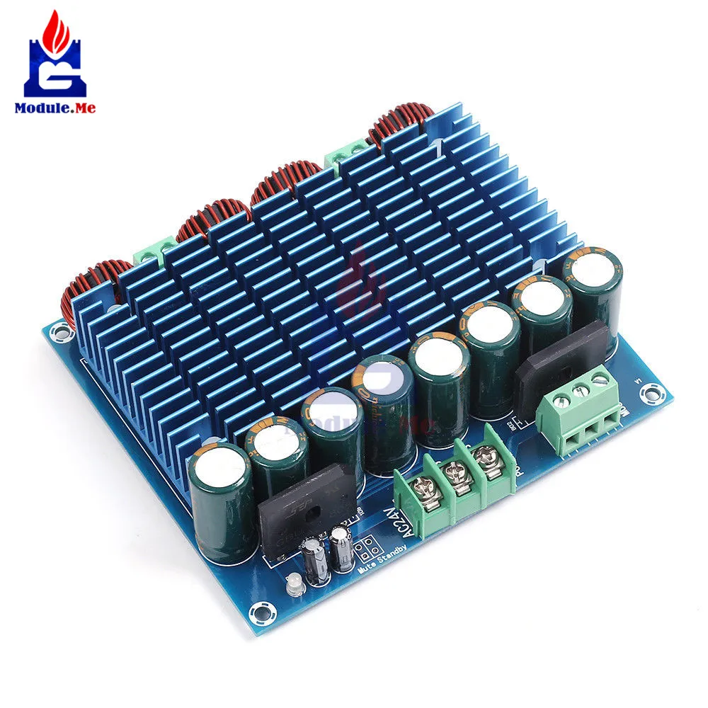 Стерео tda8954 го класса D 2x420 Вт 24 в перем. Тока двойной чип цифровой аудио hi fi