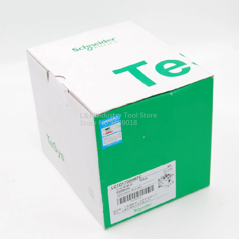 schneider electric LC1D17000M7C контактор LC1D17000M7C 170A нагрузка 90 кВт-380 В Стандартный tesys