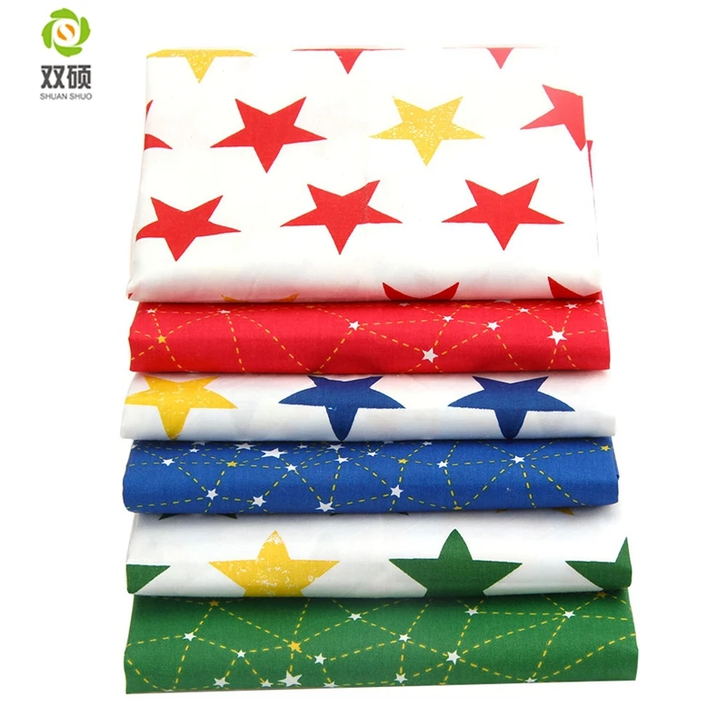 Хлопчатобумажная ткань в стиле пэчворк Star bundle Лоскутная Ткань для шитья