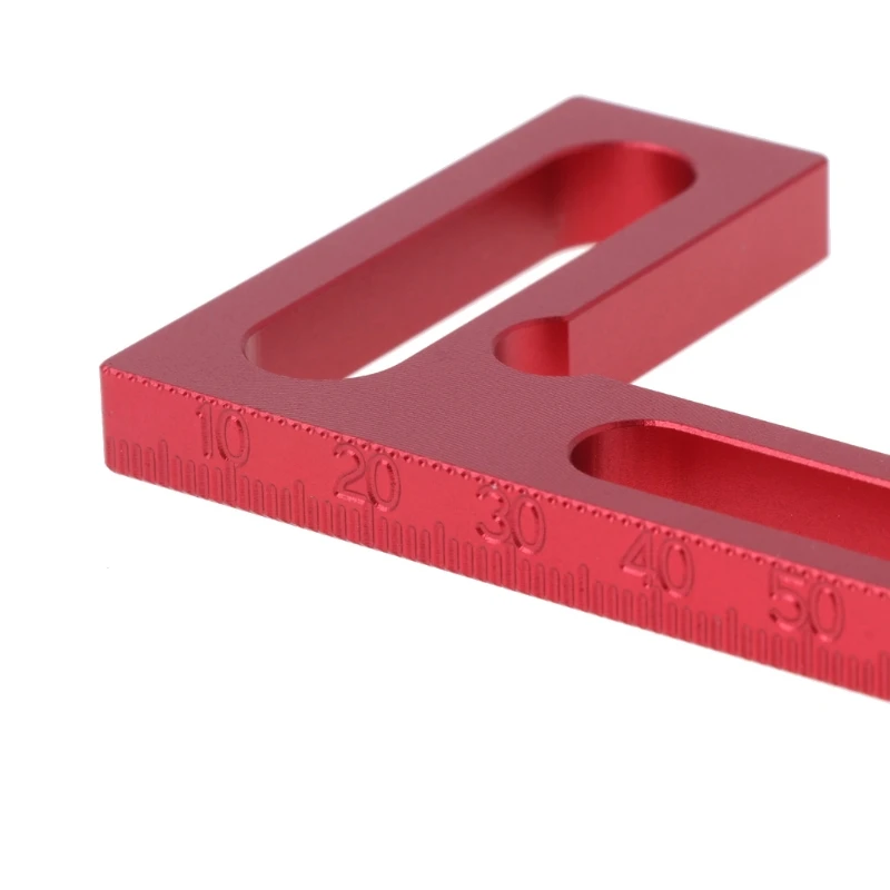 

100mm Aluminium Alloy Right Angle Precision Measuring Ruler Mini Clamping Square #Aug.26